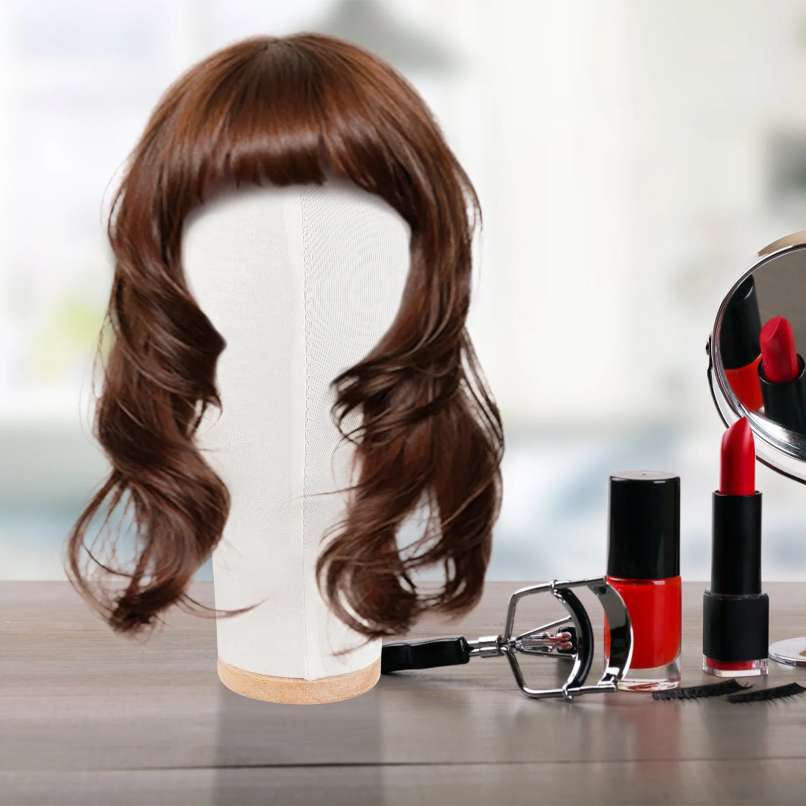 

Подставка для головы манекена для демонстрации шляп, легкая, портативная, подходит для салонов и магазинов, модель головы манекена