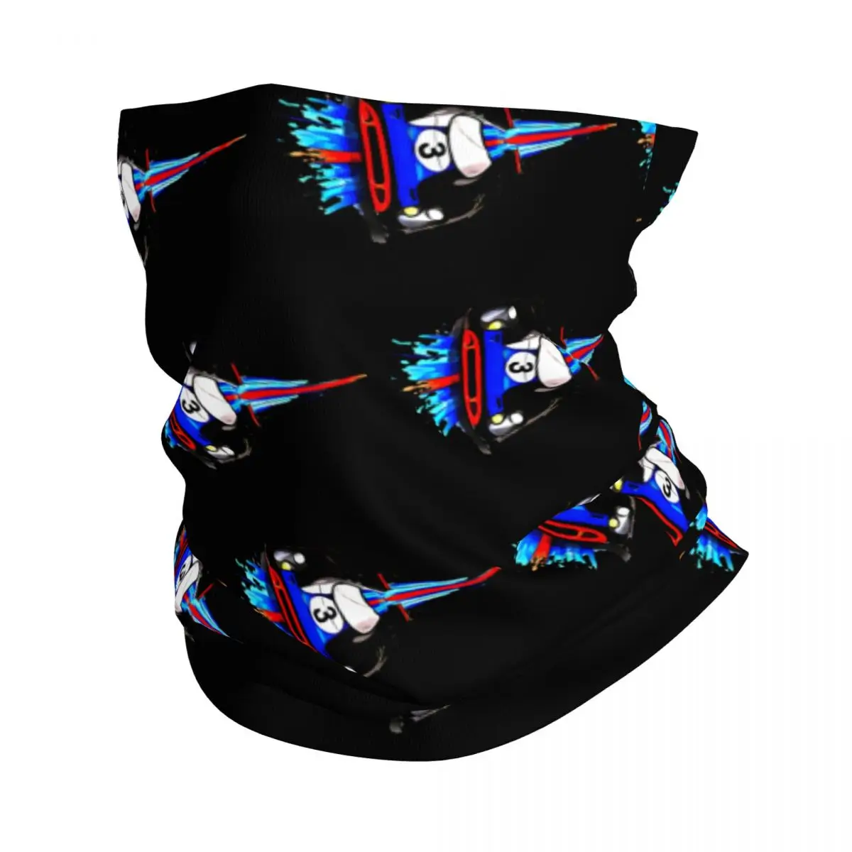 Sleek Bandana Neck Cover Motorcycle Club Martini Racing Wrap Scarf Cycling Face Mask Hiking Unisex Adult All Season