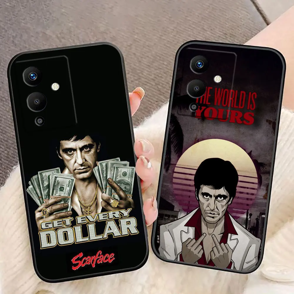 Film Scarface 1983 Al Pacino Cover Phone Case For Infinix NOTE 7 8 8I 10 11 11S 12 30 40 TECNO POVA NEO 2 4 5 6 Pro Case Funda