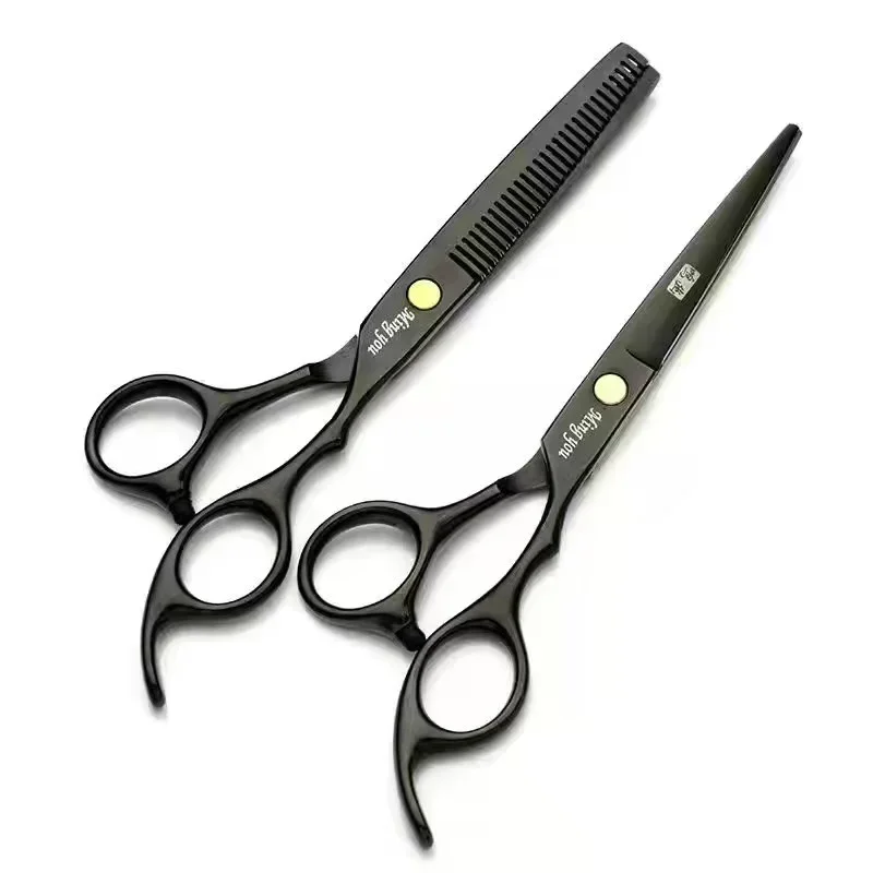 1pcs quot titanium hairdressing scissors golden hair scissors thinning haircut hair cutting scissors