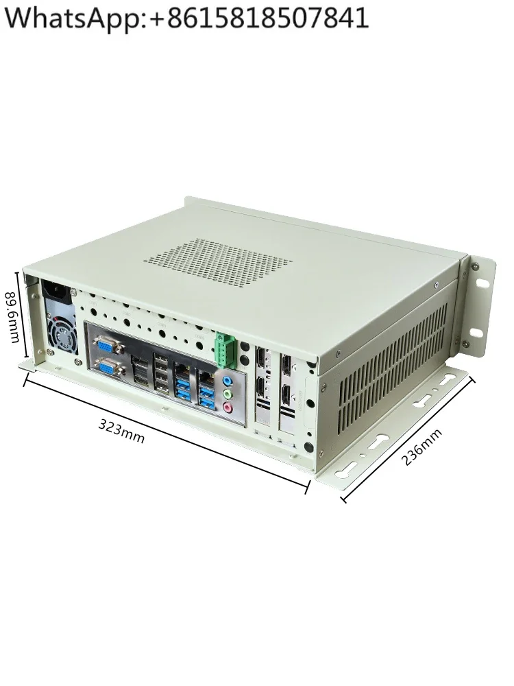 2U Embedded Industrial Computer Industrial Computer Multi-Serial Dual Gigabit Network Computer Machine Vision