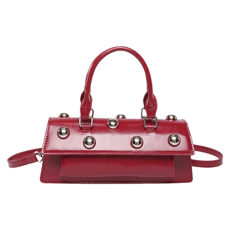 

Women Commuting Bag PU Leather Bag Trendy Shoulder Bag Fashionable Handbag Purse All-Matching Crossbody Bag