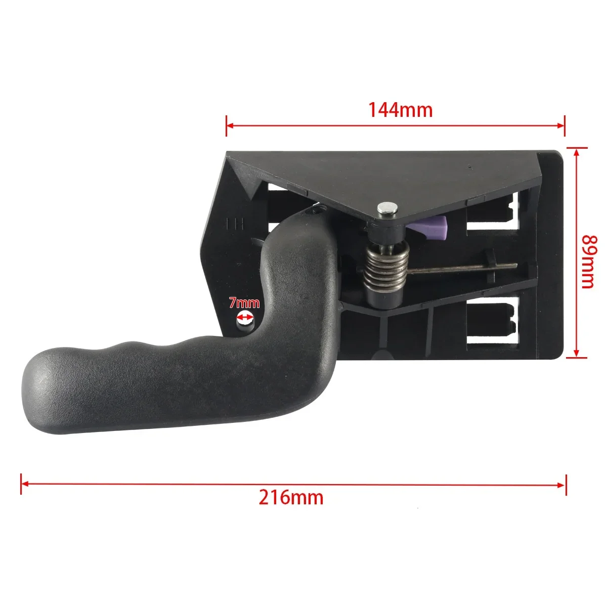 مقبض الباب الداخلي الأسود للسائق الأيسر LH لسيارة Silverado Tahoe Sierra OE 15746473