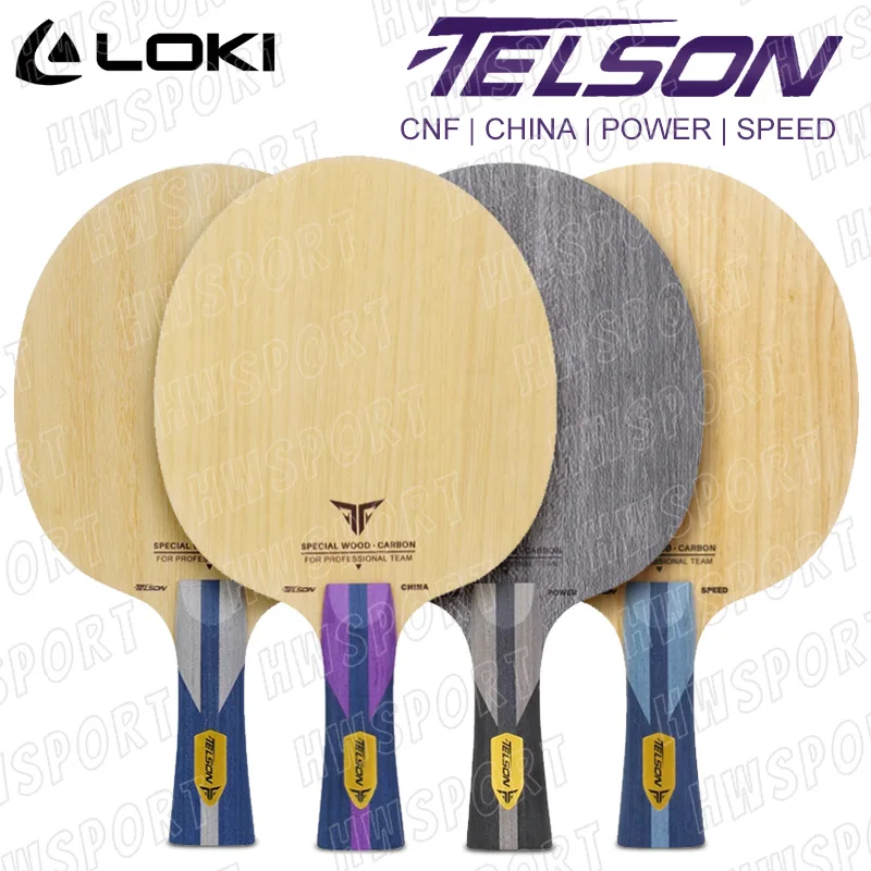 LOKI TELSON Table Tennis Blade Professional 5+2 OFF+ Ping Pong Blade Telson CNF China Power Speed