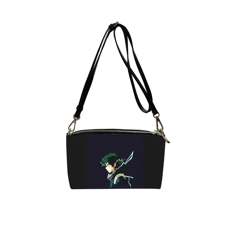 Anime My Hero Academia PU Crossbody Bag 2023 New Women's Fashion Shoulder Bag Minimalist Small Square Bag for Women