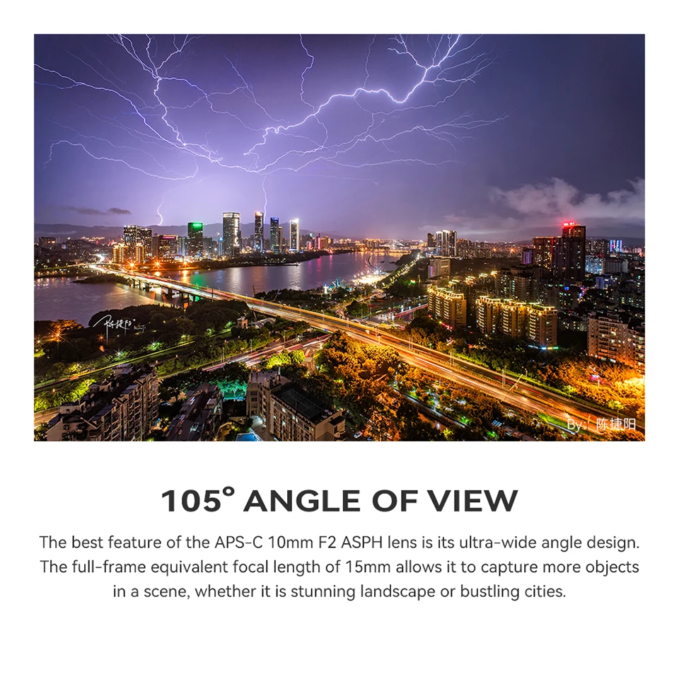 TTArtisan APS-C 10mm F2 105° Ultra-wide Angle Lens Nearly Zero Distortion with Filter Holder Rubber Lens Cap E XF Z RF M43 Mount