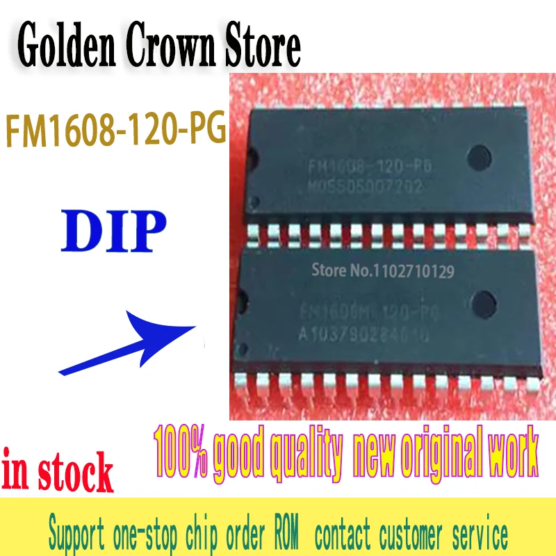 5 قطعة/الوحدة FM1608-120-PG FM1608-120-P FM1608 DIP-28 100% جديد الأصلي في المخزون #1
