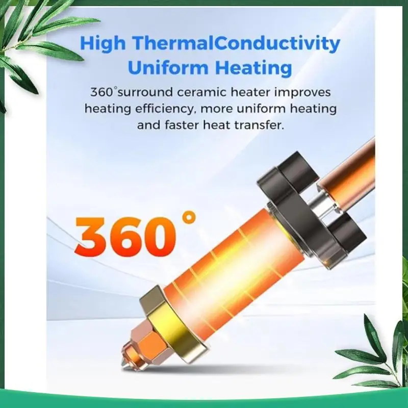 

(NEW) For Reality K2 Plus Heating Block Kit Quick-Swap Nozzle 350°C High Temperature 3D Printer Accessories For K2P