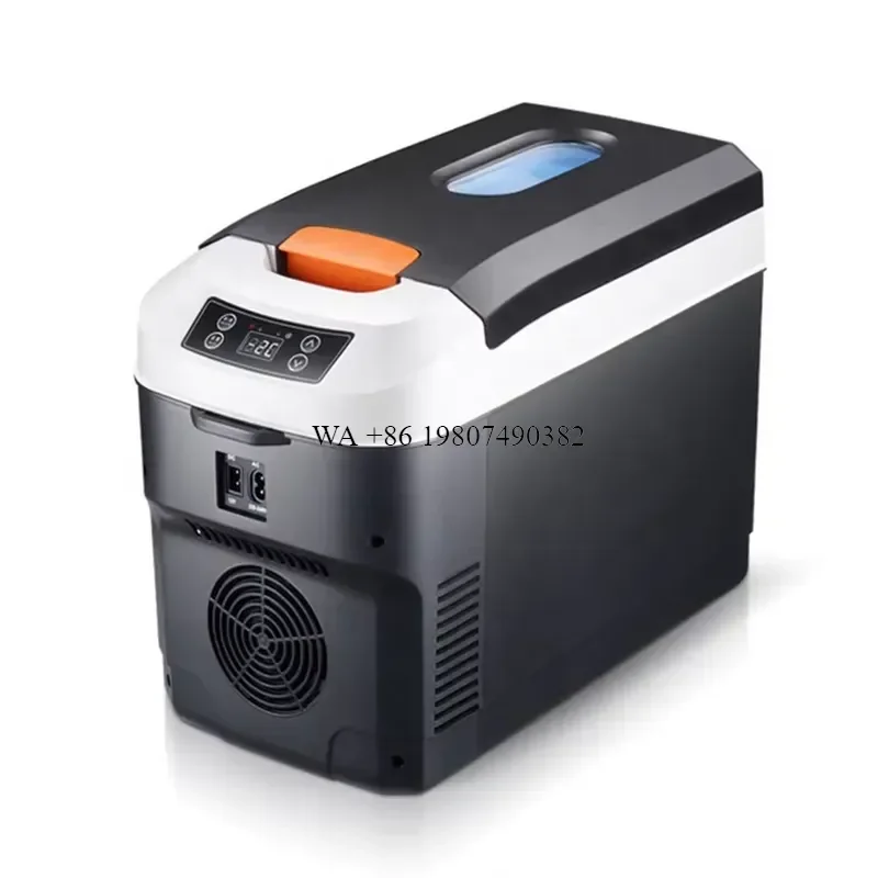 wmwmnu 10L 12V Car Cooler Coolbox Portable Car Fridge for Camping Outdoor Travel Refrigerator New Style