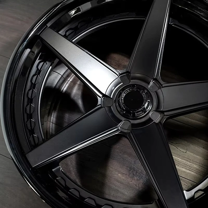 Forged Alloy Five Spokes 5x127 5x112 5x130 5x114.3 Deep Concave Wheels Rims 15 18 19 20 26 Inch Wheels for Luxury