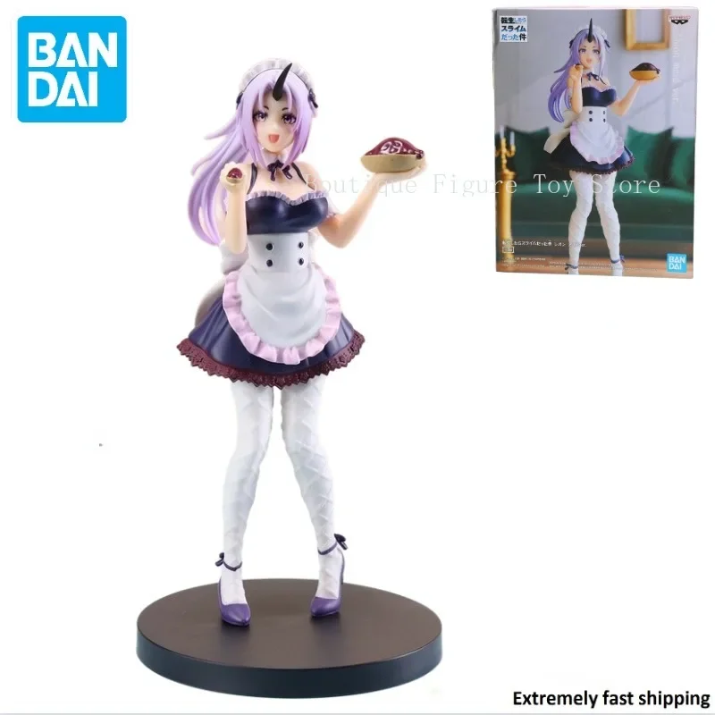 In Stock Original Bandai BANPRESTO That Time I Got Reincarnated As A Slime Shion Maid Figure Anime Model Toy Collect  Gift