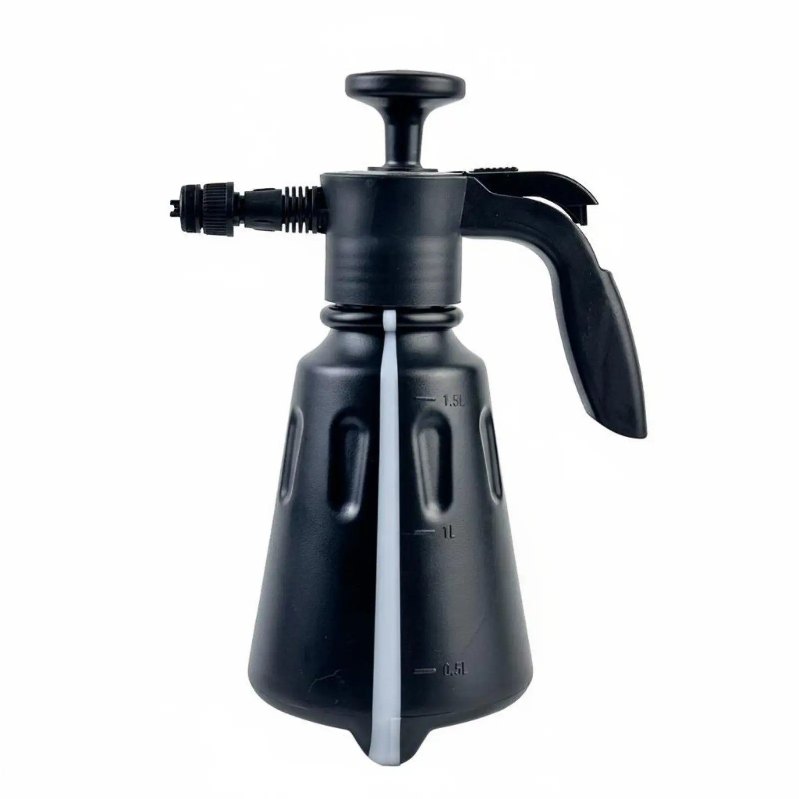 1.5L Car Wash Foam Dispenser Fine Atomization High Pressure Foam Bottle Stable 3-Point Base Manual Pump Foam Dispenser for Home