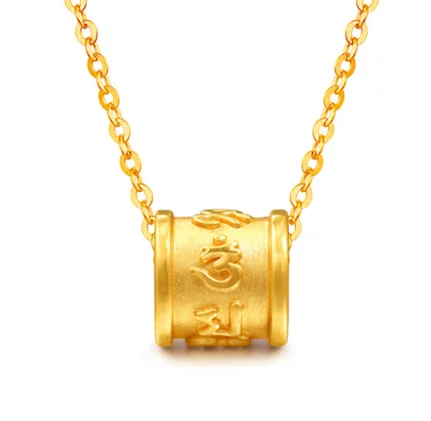 

999 real gold pendants 24 k pure gold necklace pendant 3d gold charms diy jewelry