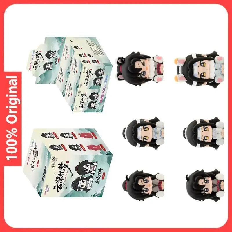 Genuine Mdzs Patriarch of Magic Dao Blind Box Figure Anime Tide Toys Kawaii The Founder of Diabolism Blind Box Toy Birthday Gift