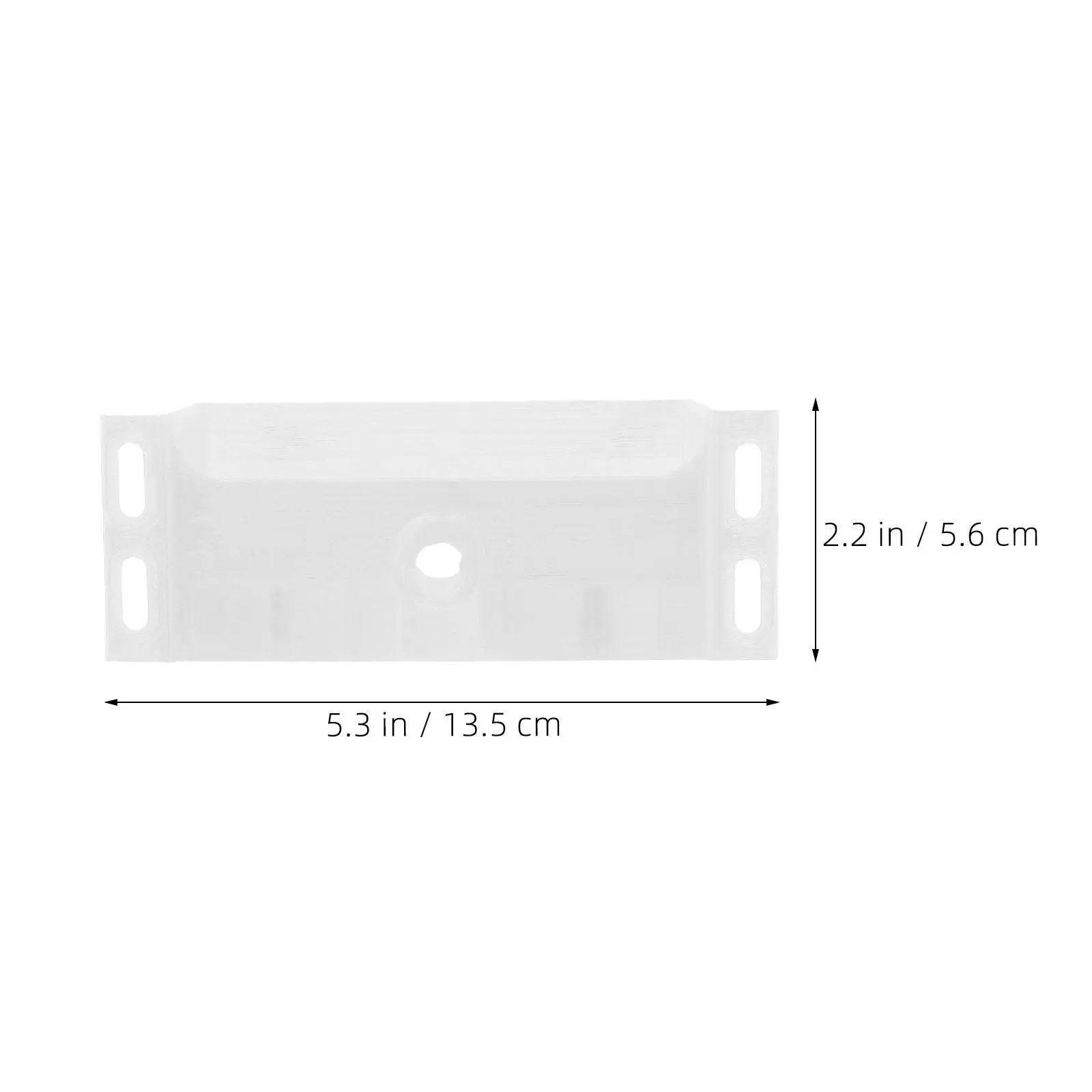 2Sets Air Conditioner Drip Tray Large Outdoor Ac Water Collection Pan Plastic Drain Pan Sturdy Weather Resistant Easy Mounting
