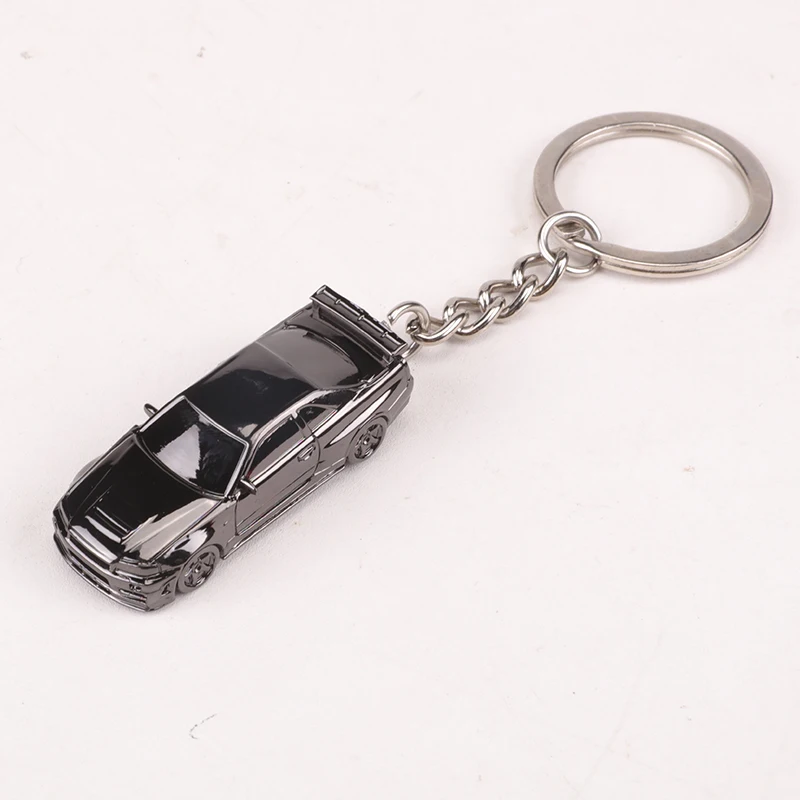 SEEKER 1:87  R34 Key chain Restomod Alloy Model Car