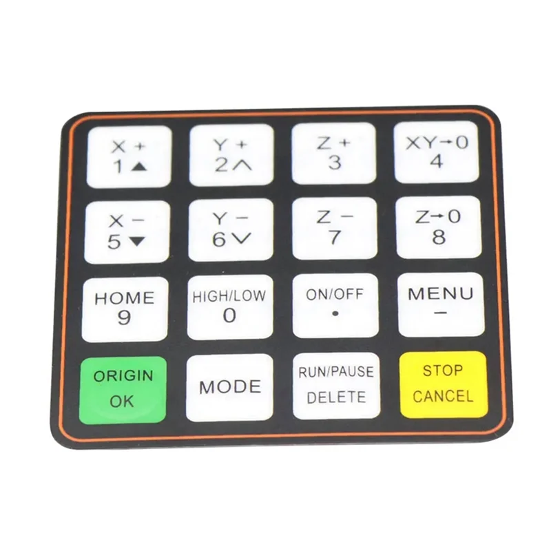 

ABVT-For Richauto A11 A12 A15 A18 DSP CNC Controller Parts Key Film Button Shell