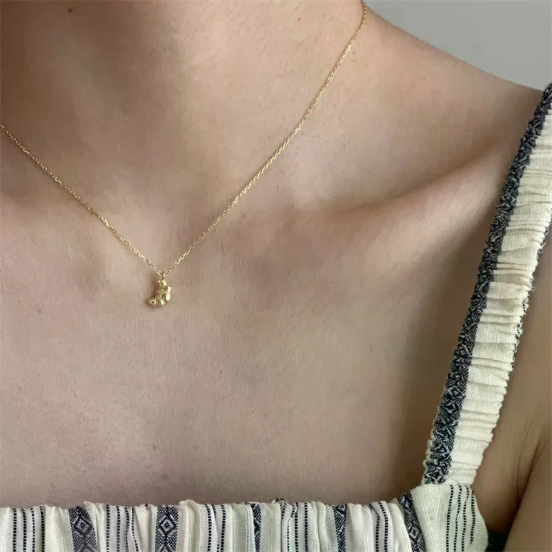 قلادة كرواسون ساحرة للنساء؛ مجوهرات عصرية، هدية جميلة للفتيات #2