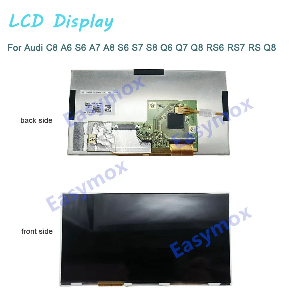 8.6 inch Car LCD Display for Audi C8 Air Conditioning Panel A6 S6 A7 A8 S6 S7 S8 Q6 Q7 Q8 RS6 RS7 RS Q8