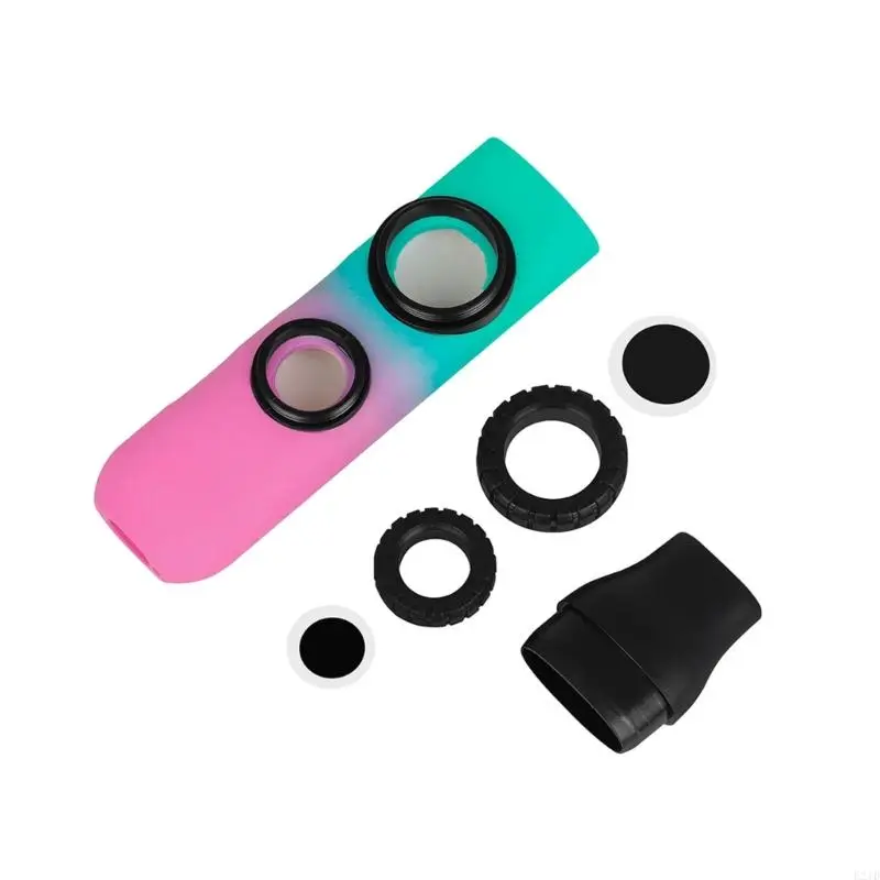   Double Membrane Kazoo Providing Rich Tone ABS Materials Designs for Professional and Recreational Music Experiences
