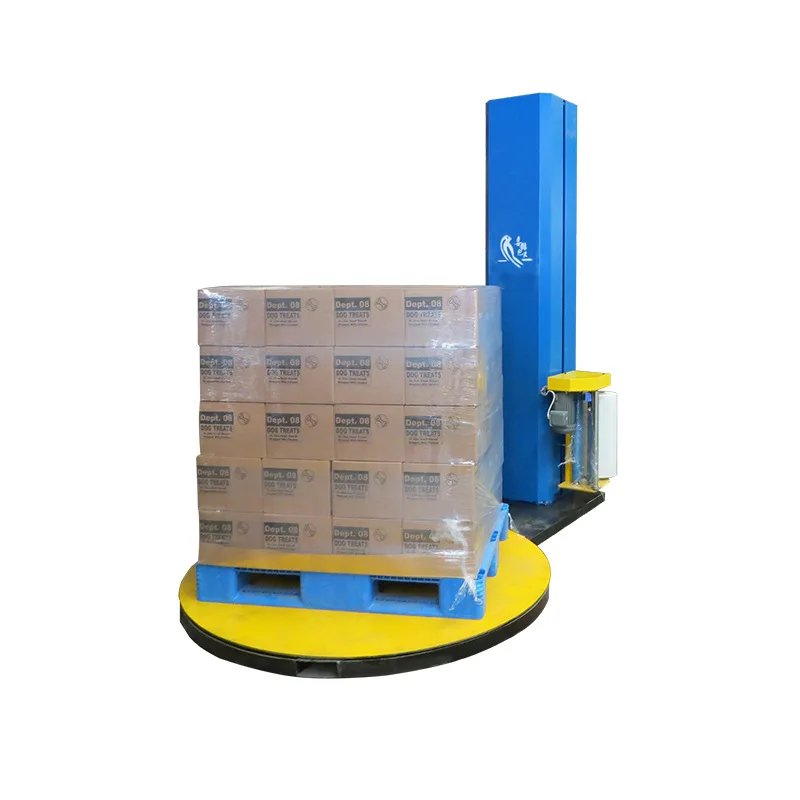 2025 new tray winding packaging machine automatic film wrapping machine wrapping baler automatic pre-stretching winding machine