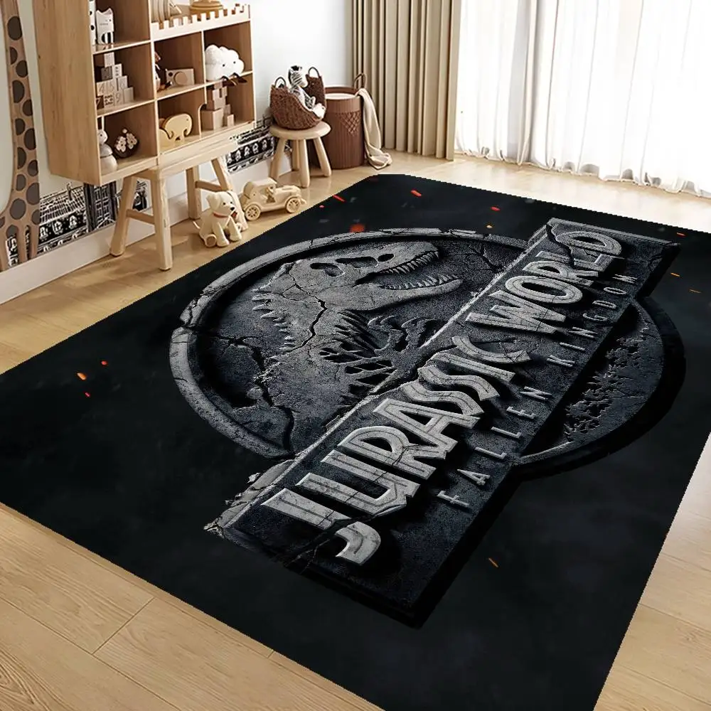 ديناصور الكرتون الحديقة الجوراسية المدخل السجاد الرجعية متعددة الاختيار غرفة المعيشة المطبخ البساط عدم الانزلاق ترحيب البساط #1