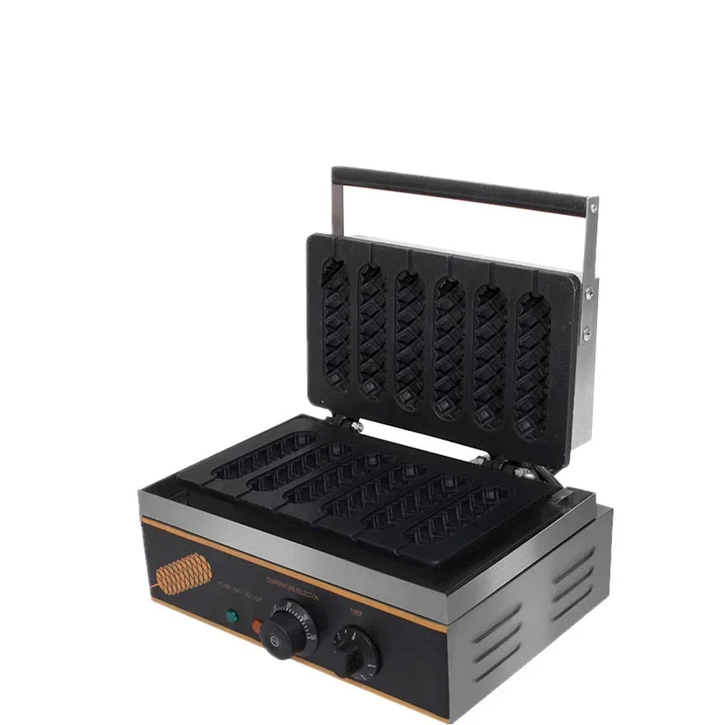 1500W Electric Commercial Muffin Sausage Hot Dog Stick Waffle Machine Mini Corn Hot Dog Machine