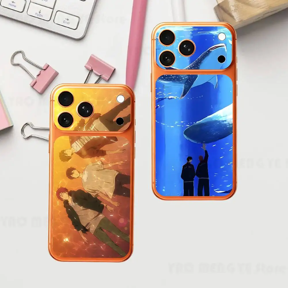 

Free! Swim For Iphone 17 Pro ProMax Back Protective Decorative Sticker Back Cover