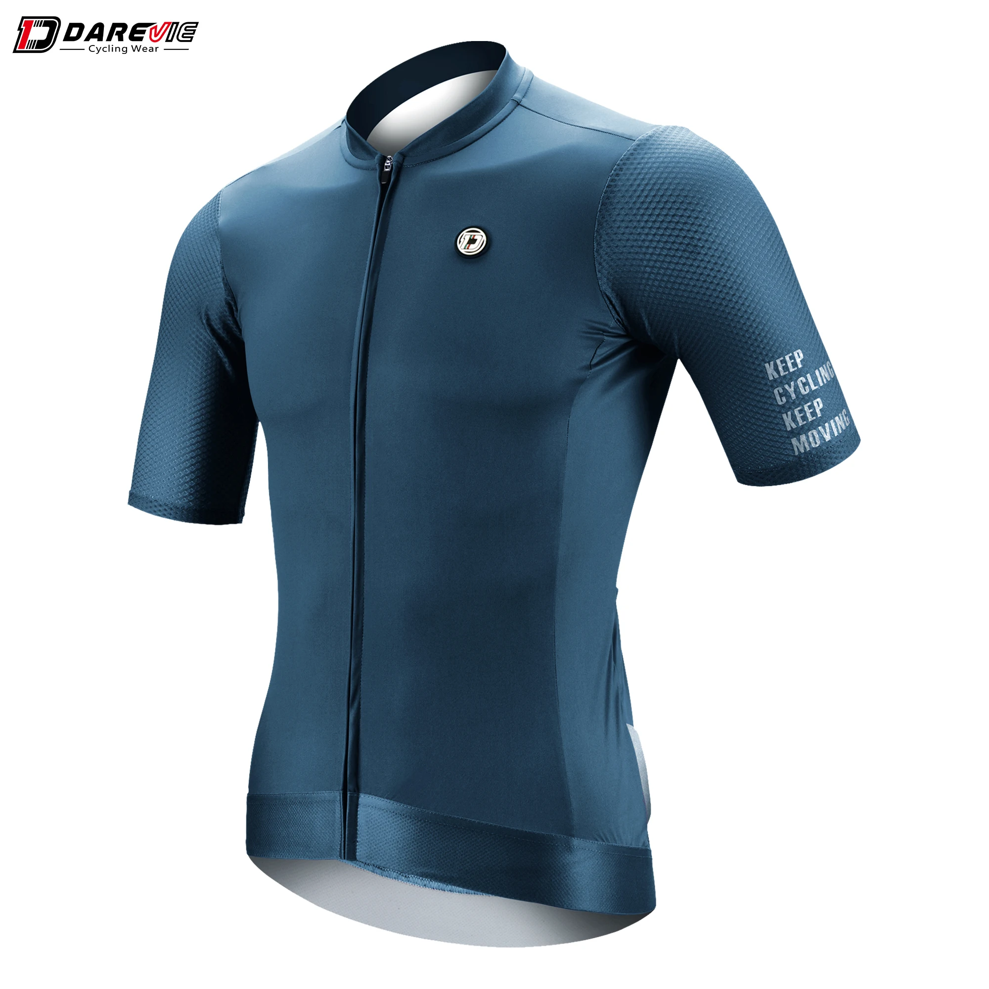 DAREVIE Man Cycling Maillo Moisture-Wicking Training Level Cycling Jersey Man Cool And Refreshing Cycling Clothes For Men