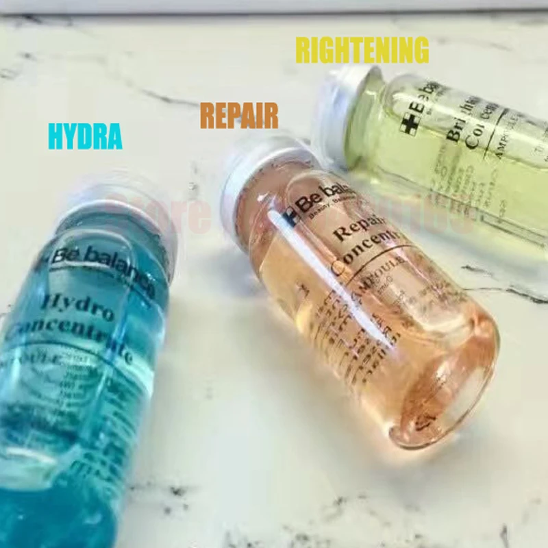 5 Vials 10ml Korean Hyaluronic Acid Ampoule Serum Facial Repair Essence For Moisturizing Anti-Aging Wrinkle Skin Care