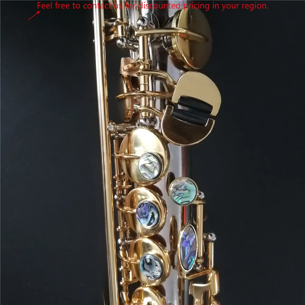 

Silver Plated Body Soprano Sax OEM Sax