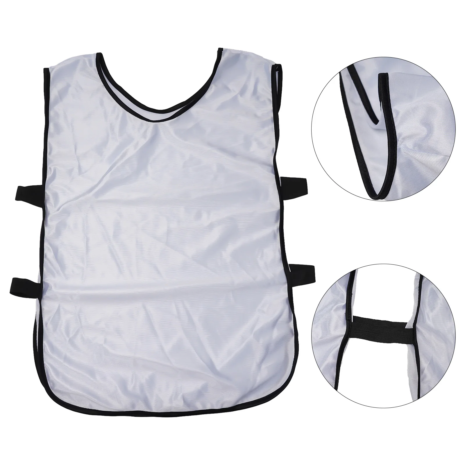 Prático durável poliéster esportes colete, Futebol rápido secagem malha, Rugby respirável críquete, Loose Fitness Vest