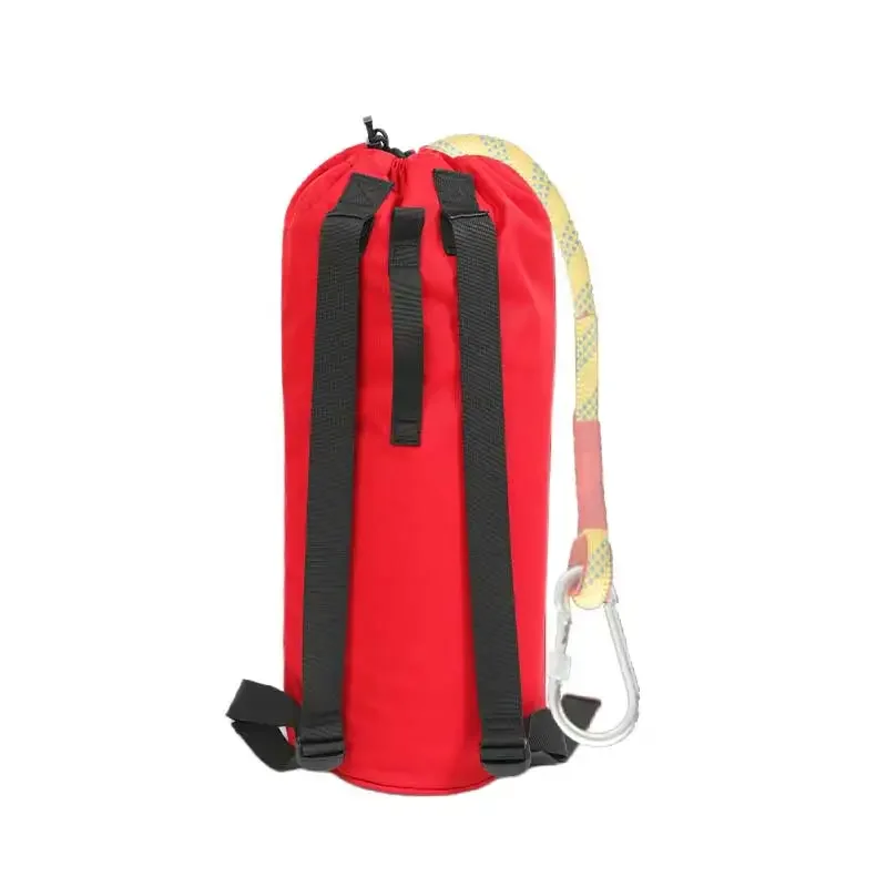 Bolsa de cuerda de escalada para exteriores, organizador de cuerdas de espeleología para escalada en roca, mochila de gestión de cuerdas, accesorios para deportes al aire libre