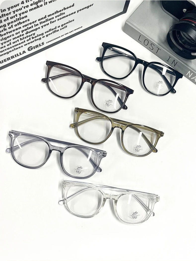 

New Ultra-light Eyewear Anti-blue Light Glasses Women Fashionable Casual Transparent Computer Glasses Optical Spectacle Eyeglass