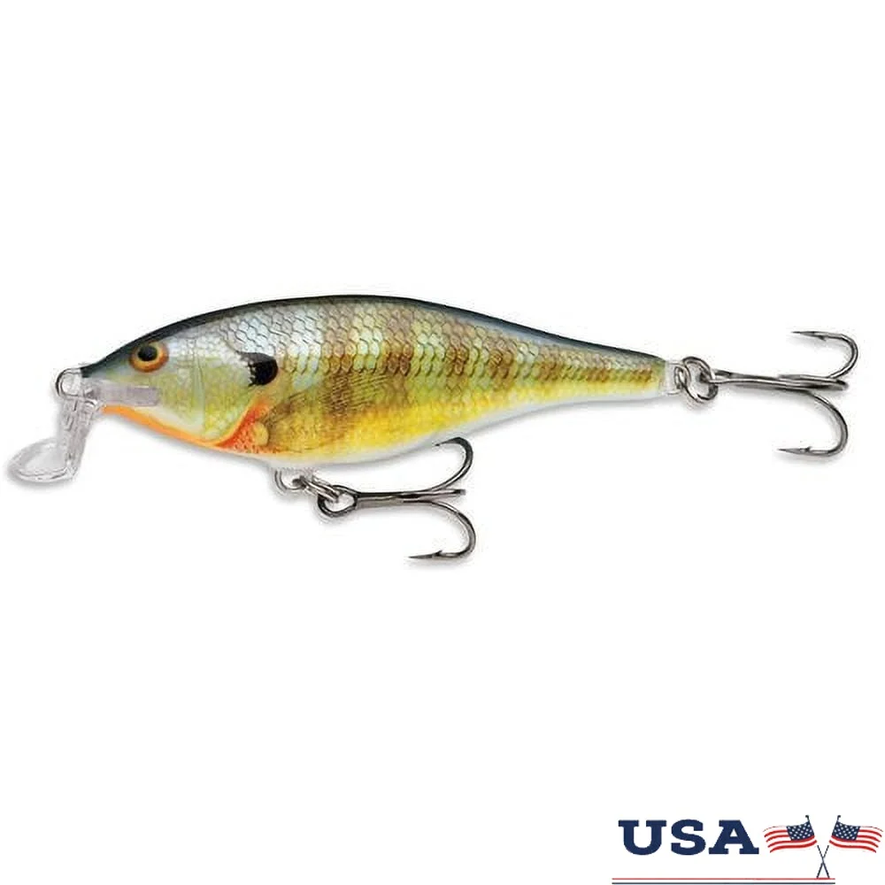 

Shallow Running Fishing Lure Balsa Wood Wounded Minnow Profile VMC Hooks Hand-Tuned Tank-Tested 2in 3/16oz Ideal Skinny Water