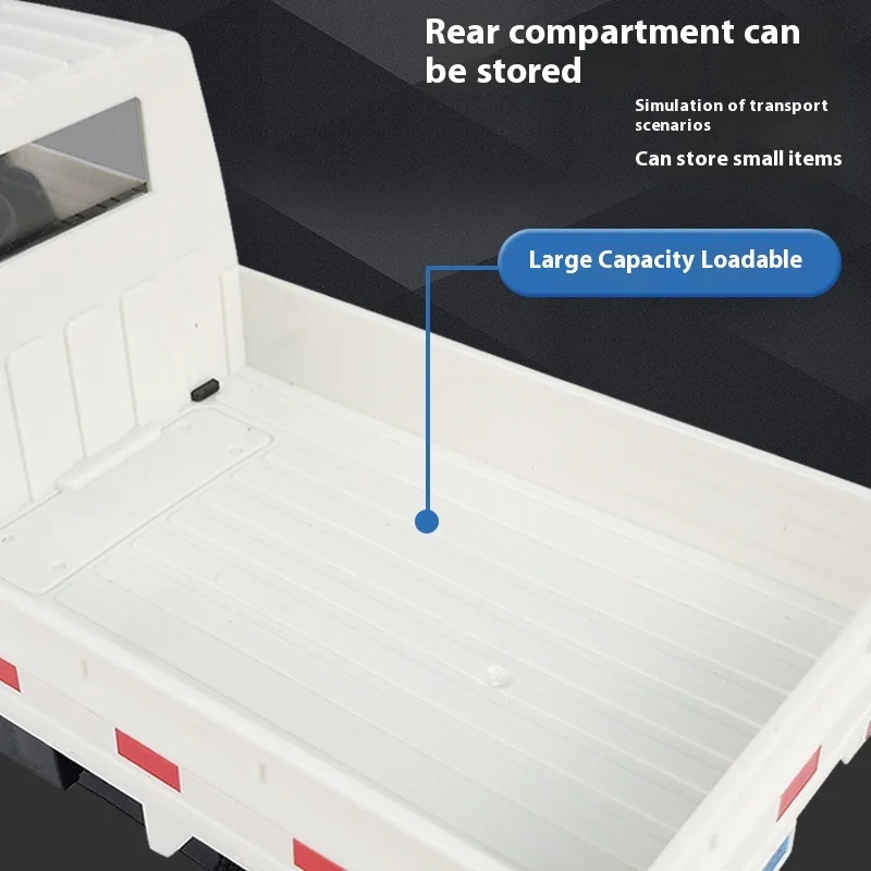 Camion cargo avec télécommande pour enfants, petit modèle de camion, voiture de dérive télécommandée, jouet électrique, 1:16