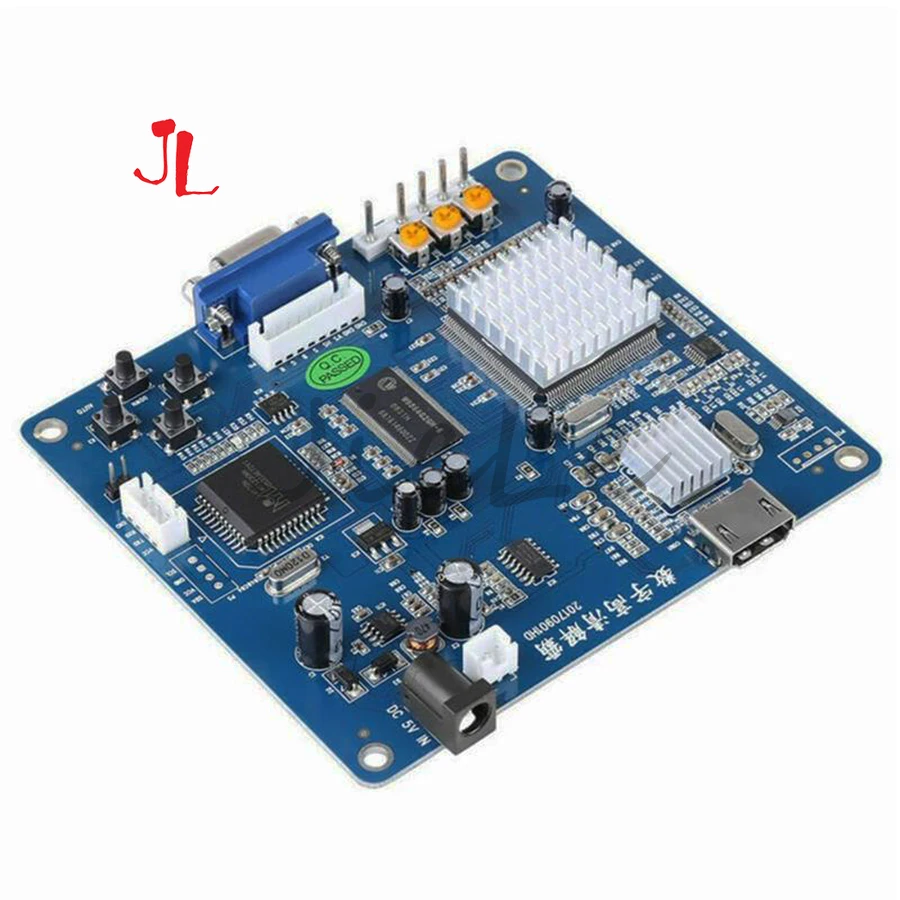 NEW CGA TO HDMI Vedio Converter RGBS / CGA / EGA To HDMI Converting Board PCB for HD LCD Monitor Arcade Game Cabinet Machine