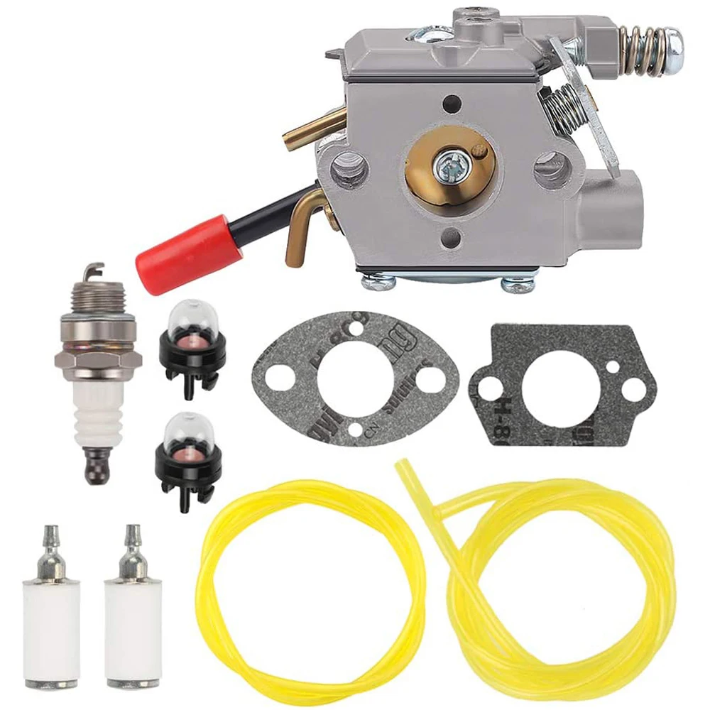 WT-628 Carburetor for Poulan 32cc Gas Trimmer Carb Replace 530071636 530071637 530071565 PPB100 PPB200 PPB300 PP445 WT-268-1