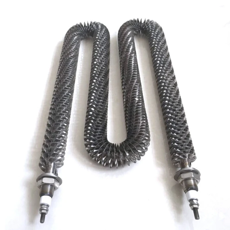 Electric Industrial Finned Heating Tube Finned Tubular Heater U w air Heating element Finned Tube Heater