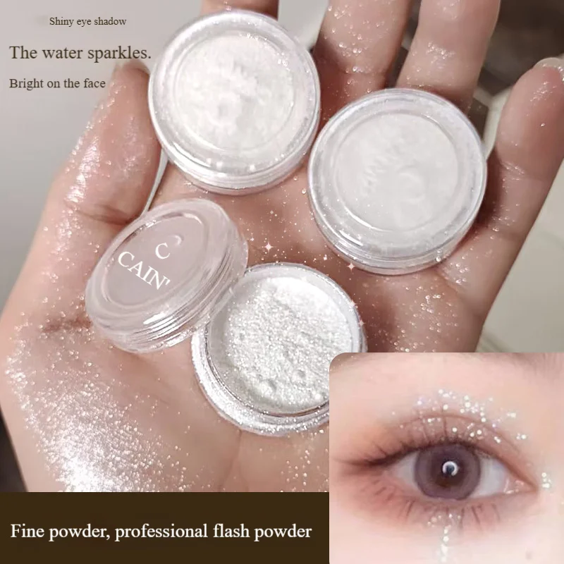 Diamond Highlighter Powder Palette Waterproof High Gloss Glitter Body Highlight Eyeshadow Face Contour Illuminator Makeu