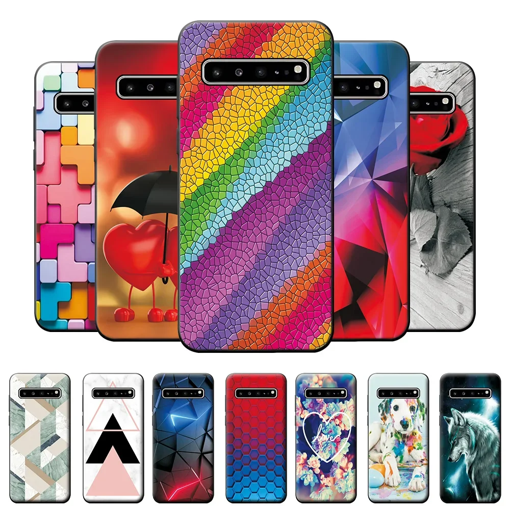 Case For Samsung Galaxy S10 5G Case Cover SM-G977 Silicone Case For Samsung S10 5G Bumper For Samsung S10 S 10 5G Cute Cover 6.7