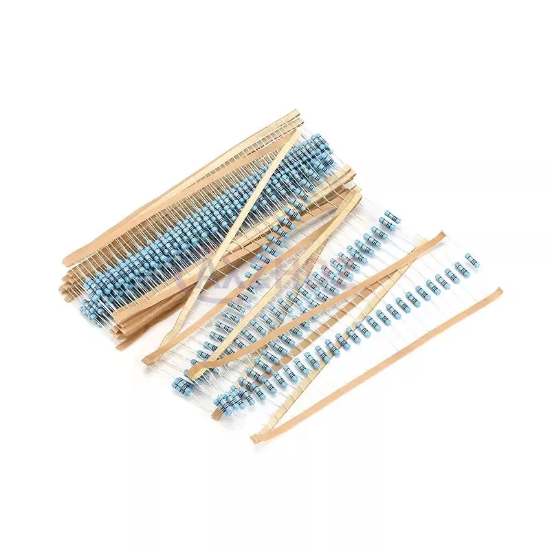 20PCS 2W 1% 1R - 1M 2R 10R 22R 47R 100R 330R 470R 1K 4.7K 5.1K 6.2K 10K 22K 30K 47K 51K 100K 330K 470K Ohm Metal Film Resistor