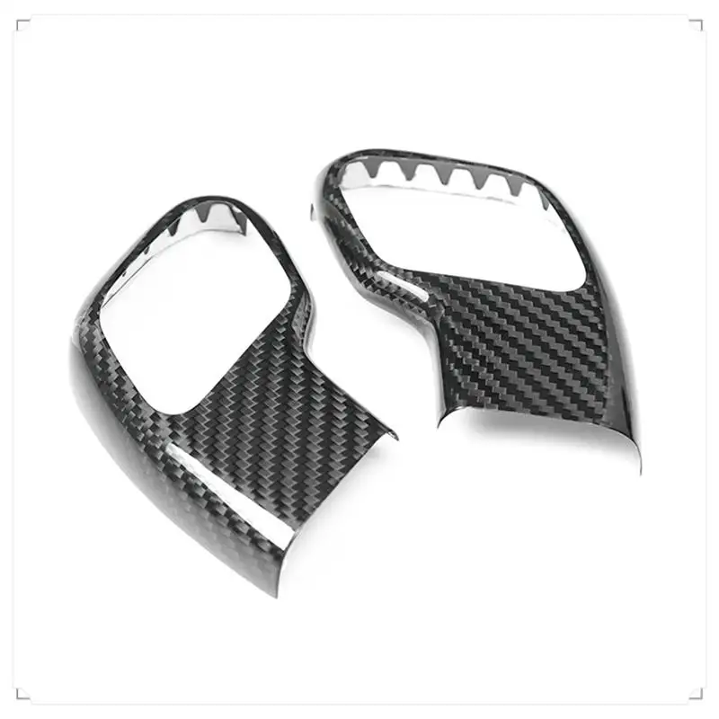 

Carbon Fiber Gear Shift Lever Knob Cover For Ford F150 2015-2020 Car Trim Sticker