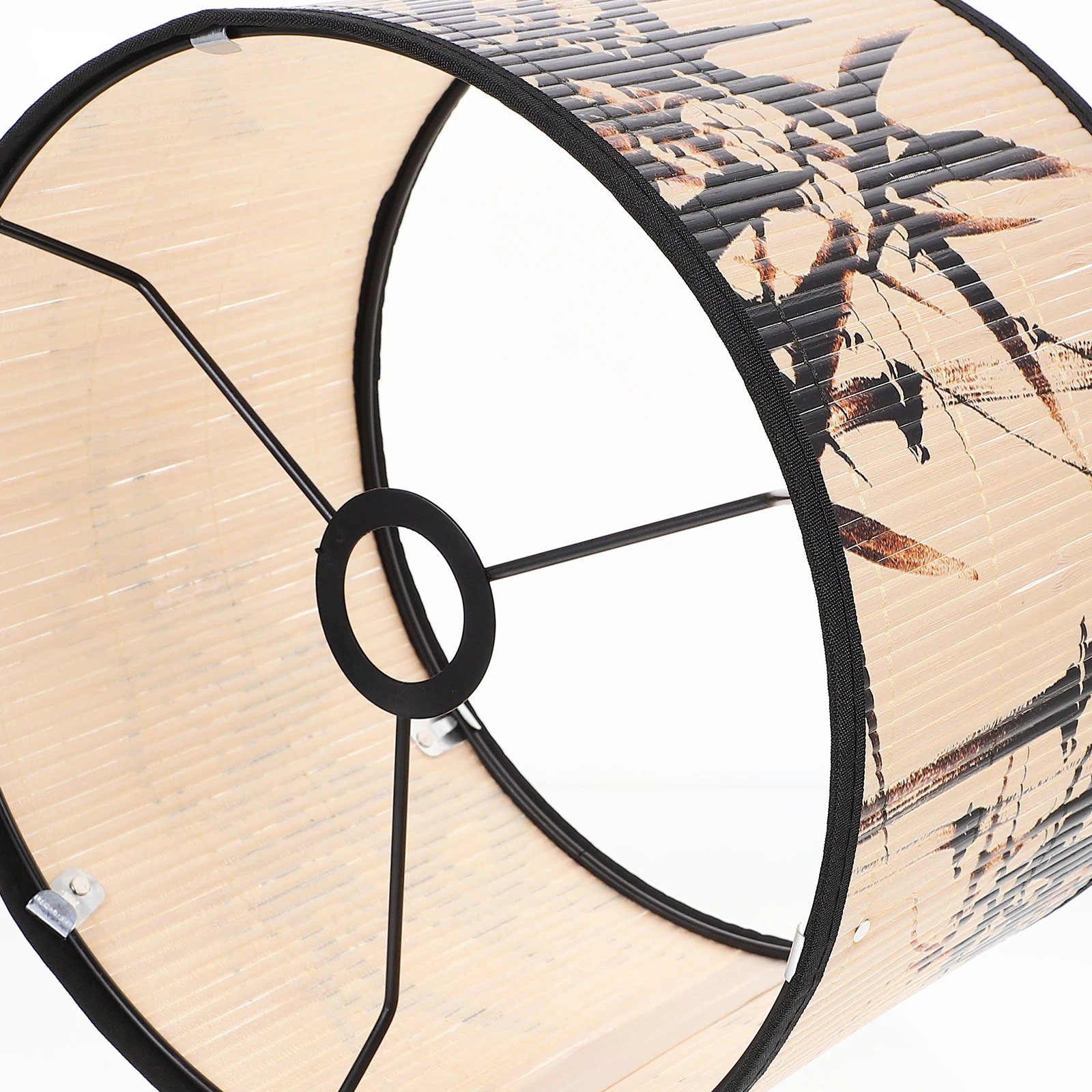 

Bamboo Retro House Decor Chandelier Lampshade Crafts Replacement Pendant Light Shade Rustic Lamp Shades Ceiling Cover Hanging