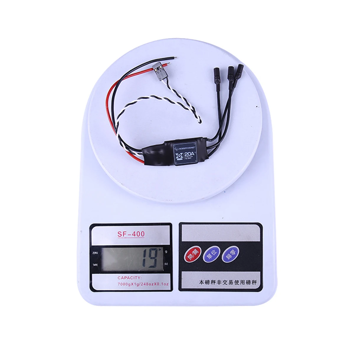 Hobbywing XRotor 2-6S Lipo 20A بدون فرش ESC No BEC معدل تحديث عالي لمروحيات الطائرات متعددة المحاور F17544/7