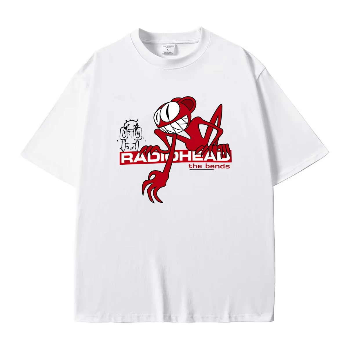 2026 Summer Hot Sale Rock Band Radiohead The Bends Graphic T-shirt Y2K Men Women Vintage Casual Harajuku Hip Hop Punk T-shirt