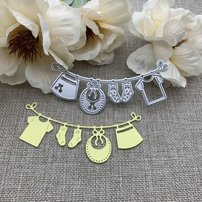 

Металлические вырубные ножи для детской одежды, для скрапбукинга, декоративного тиснения, рукоделия, шаблон для вырезания, форма для трафаретной вырезки