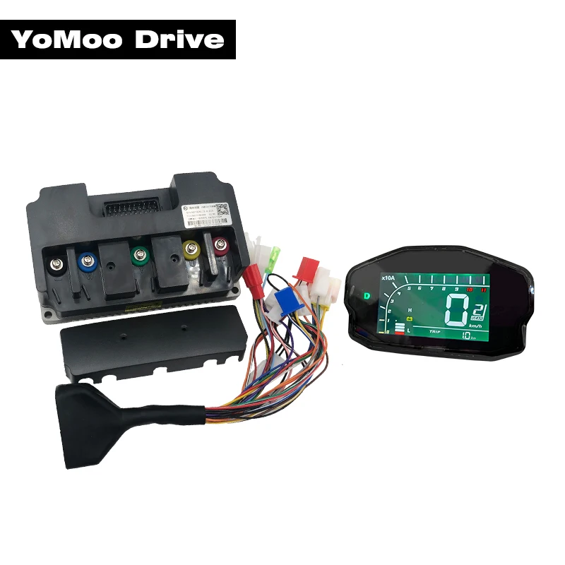 

Fardriver ND72260 12Mosfets 80A DC 1000W 1500w Hall Sensor Hub Motor Controller with DKD Display For Ebike Electric Scooter