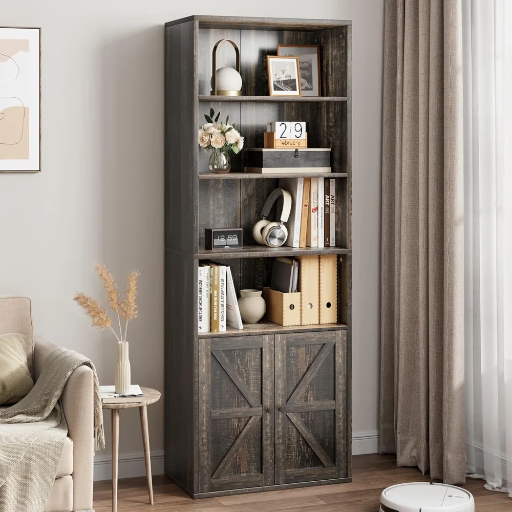 

Bookcase combines high-density MDF boards and a well-structured wood frame Easy Assembly & Easy to Clean Oak Bookcase