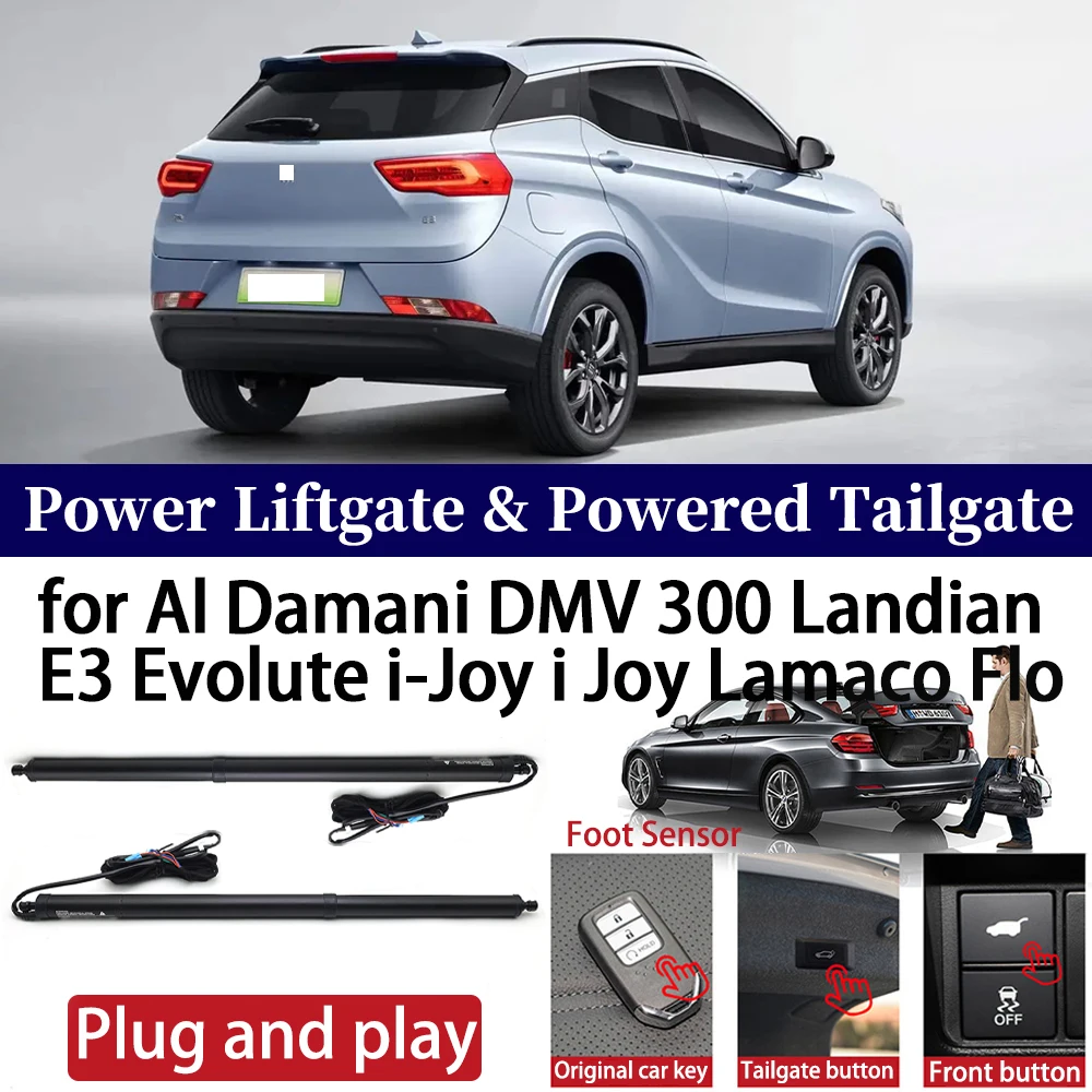 Для Al Damani DMV 300 Landian E3 Evolute i-Joy i Joy Lamaco Flo Car OEM Power Liftgate Автоматическая стойка задней двери с питанием от автомобиля